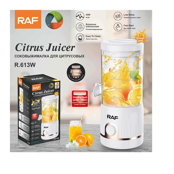 Mini Licuadora De Cítricos Portátil Usb Raf MD