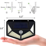 Luz Solar LED Pentagonal