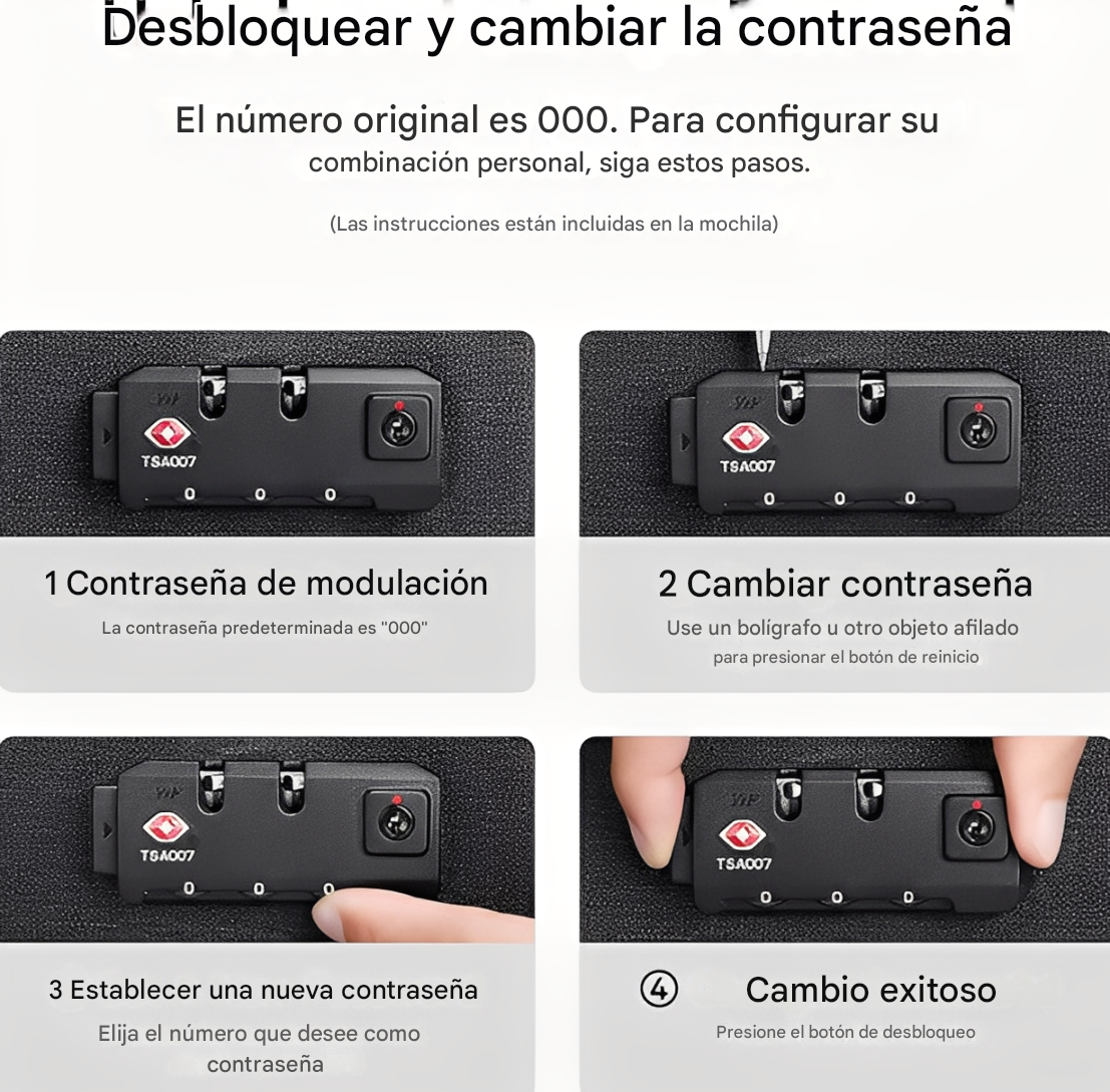 Mochila Ejecutiva Antirrobo – Seguridad, Comodidad y Estilo