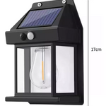 PACK 2 FOCOS SOLARES AMPOLLETA CON SENSOR