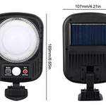 Pack Focos Solares de Pared con Sensor de Movimiento