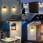 PACK 2 FOCOS SOLARES AMPOLLETA CON SENSOR