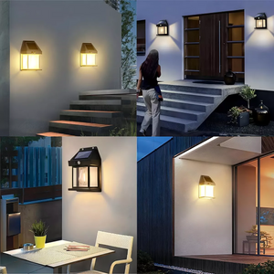 PACK 2 FOCOS SOLARES AMPOLLETA CON SENSOR