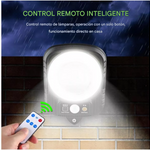 Pack Focos Solares de Pared con Sensor de Movimiento