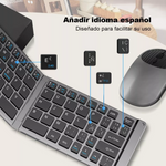 Teclado Plegable Bilateral Bluetooth