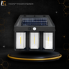 Foco Solar Triple con Sensor de Movimiento