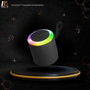 Mini Parlante Bluetooth de Silicona con Luz LED