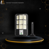 Foco Led Exterior Con Sensor Movimiento y Panel Solar 120w