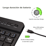 Teclado Inalámbrico Bluetooth Portátil