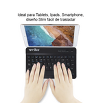 Teclado Inalámbrico Bluetooth Portátil