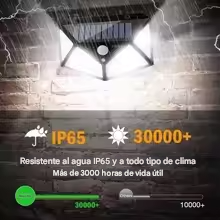 Luz Solar LED Pentagonal