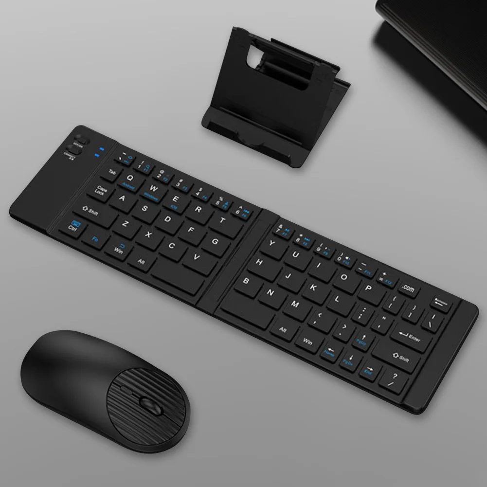 Teclado Plegable Bilateral Bluetooth