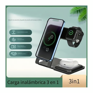 Stand de Carga 3 en 1 Metálico