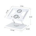 Soporte 360° Plegable de Aluminio – Comodidad y Ergonomía