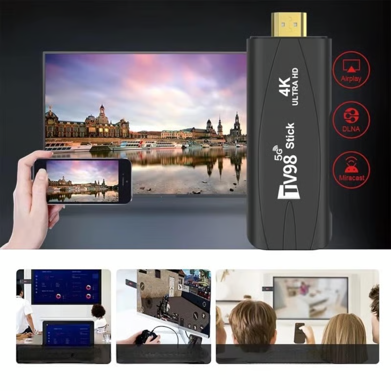 TV98 Stick Android Ultra HD 4K Wifi 5G